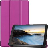 Samsung Galaxy Tab A 8.0 (2019) Hoesje - Tri-Fold Book Case - Paars