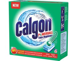Calgon Wasmiddel tabs Hygiëne+ - anti kalk - 15 tabs