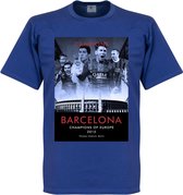 Barcelona Champions League Winners T-Shirt 2015 - XXXXL