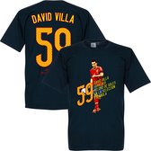 David Villa 59 Goals T-Shirt - 3XL