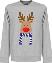 Reindeer Chelsea Supporter Sweater - KIDS - 12-14YRS