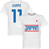 Japan Usami 11 Team T-Shirt - Wit - XXXL