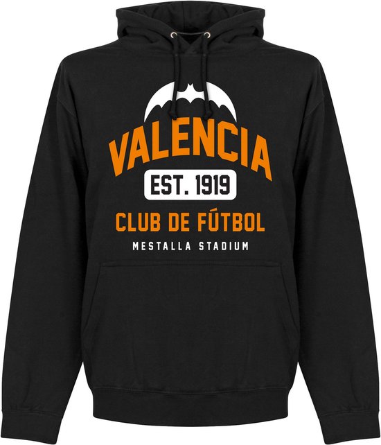 Valencia Established Hooded Sweater - Zwart - M