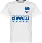 Slovenië Team T-Shirt - Wit - M