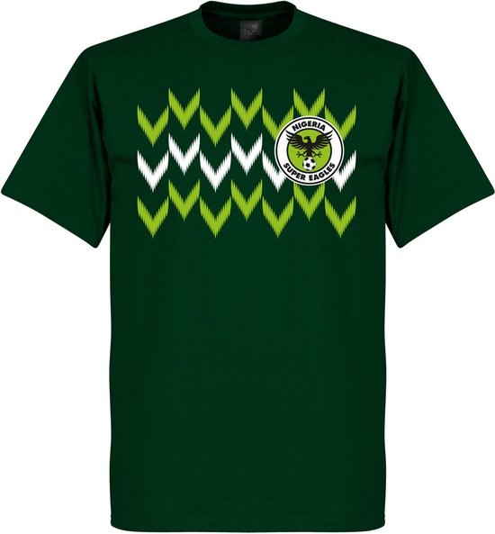 Nigeria 2018 Pattern T-Shirt - Groen