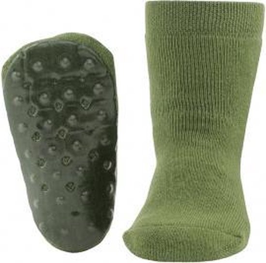 Bourgondië Margaret Mitchell Alternatief Huissokken baby Ewers anti slip sokken groen | bol.com