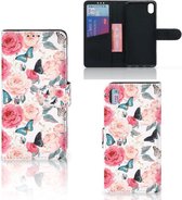 Xiaomi Redmi 7A Hoesje Butterfly Roses