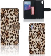 Xiaomi Redmi 7A Telefoonhoesje met Pasjes Leopard