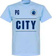 Manchester City Team PG T-Shirt - Lichtblauw - XXL