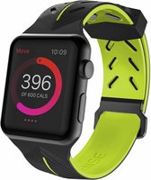 Raptic Action Geschikt voor Apple Watch 41MM / 40MM / 38MM Bandje Siliconen Groen