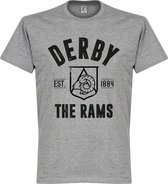Derby Established T-Shirt - Grijs - XXXXL