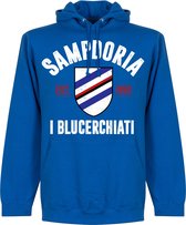 Sampdoria Established Hooded Sweater - Blauw - S