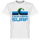 California Surf T-Shirt - Wit - XL
