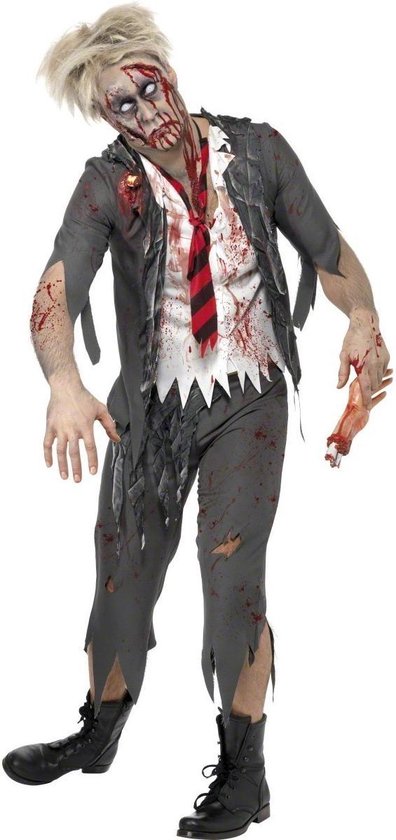 Schooljongen Zombie kostuum voor heren Halloween - Verkleedkleding -  Medium" | bol.com