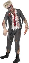 "Schooljongen Zombie kostuum voor heren Halloween  - Verkleedkleding - Medium"
