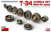 Miniart - T-34 Wheels Set. 1942-43 Series (Min35239)