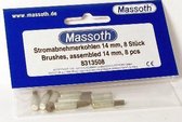 Massoth - Stroomafn. 14mm 8 St. (Lg63120) (Ma8313508) - modelbouwsets, hobbybouwspeelgoed voor kinderen, modelverf en accessoires