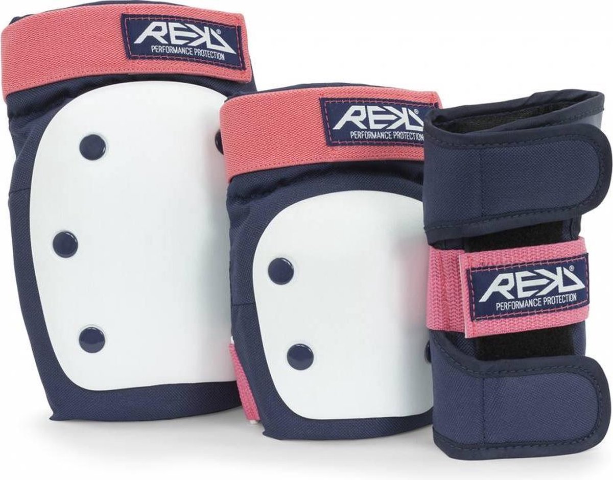 REKD 3-Pack Bescherming Blauw-Roze - Maat XS
