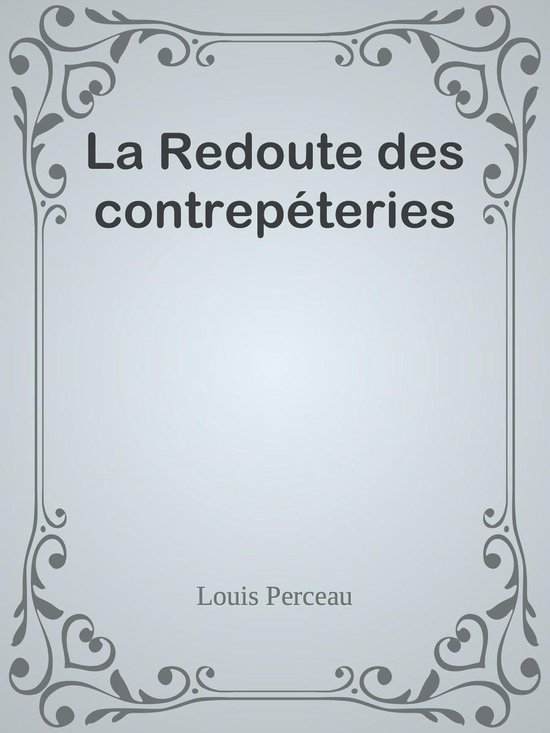 La Redoute des contrepéteries - cover