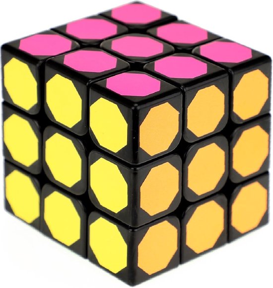 Afbeelding van het spel Toi-toys Puzzelkubus Neon 10 X 10 Cm