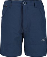 Regatta Junior Highton Waterafstotende Korte Wandelbroek Met Stretch - Outdoorbroek - Kinderen - Donker Marineblauw