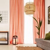 Premium pure stof katoen - 110 x 250 cm - oranje