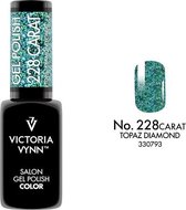 Gellak Victoria Vynn™ Gel Nagellak - Salon Gel Polish Color 228 - 8 ml. - Topaz Diamond