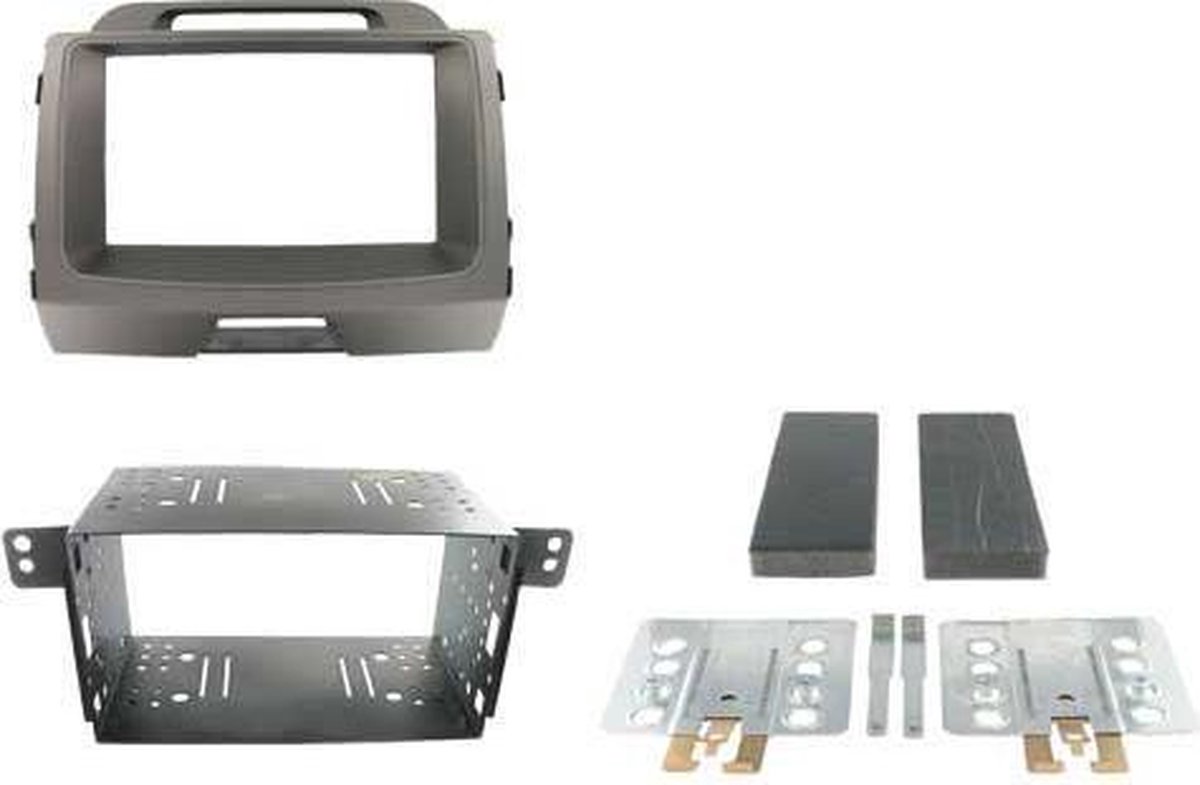 2-DIN FRAME KIA SPORTAGE Light grey vanaf 09-2010>