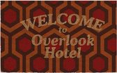 The Shining Welcome to Overlook Hotel doormat