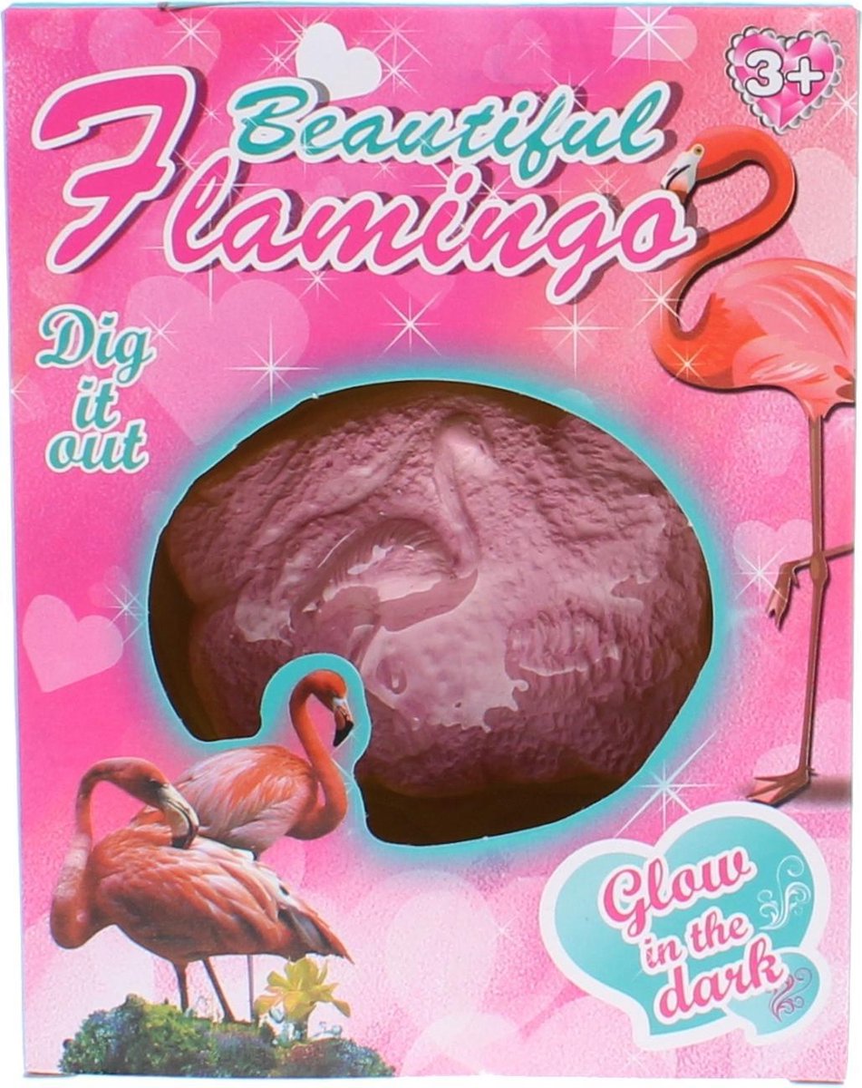 Afbeelding van product Lg-imports Graafset Beautiful Flamingo Roze