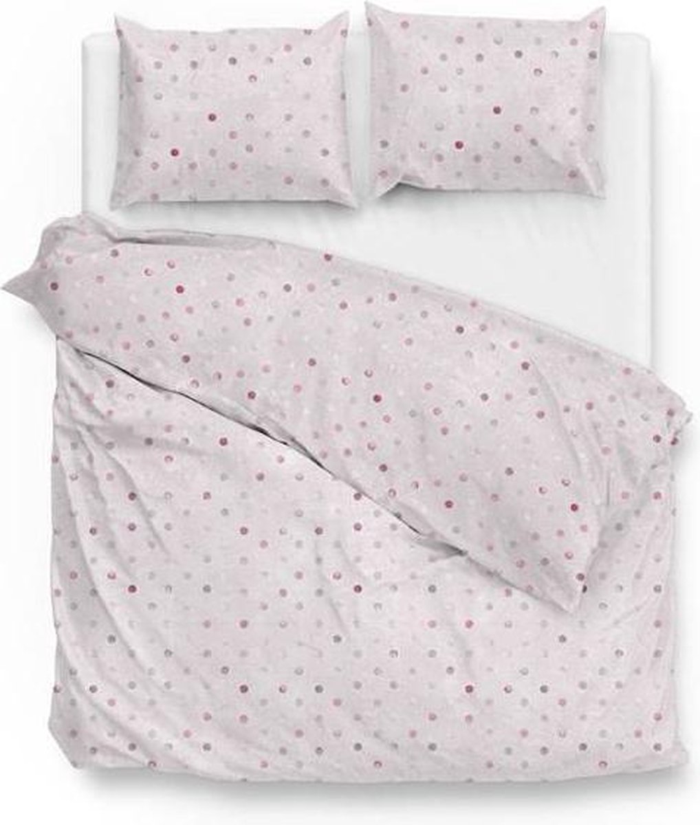 Zo!Home Billy - Dekbedovertrek - Lits-jumeaux - 260x200/220 cm + 2 kussenslopen 60x70 cm - Pink