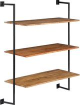 Wandschap 94x35x113 cm massief acaciahout