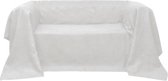 Bankhoes microsuede créme 210 x 280 cm