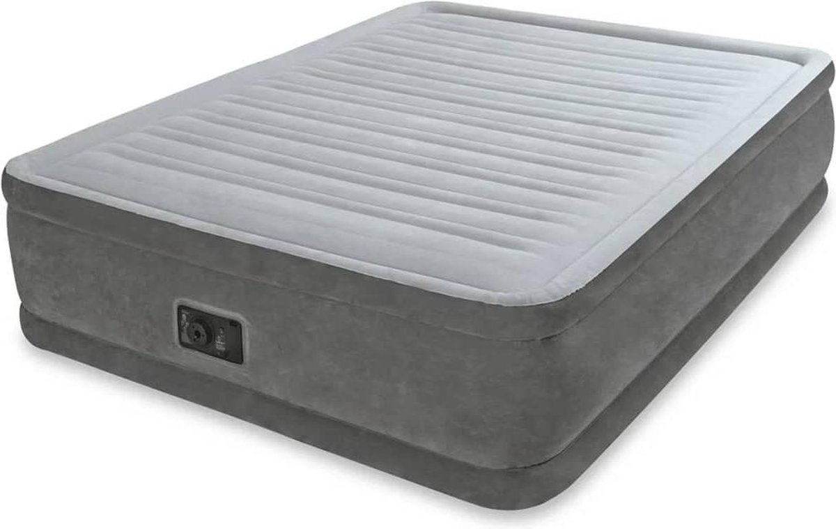 Intex Comfort Pluche Luchtbed 152x203x46 cm PVC wit 64414