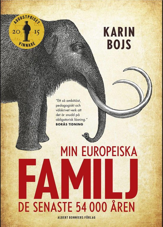 Min europeiska familj : de senaste 54 000 åren - cover