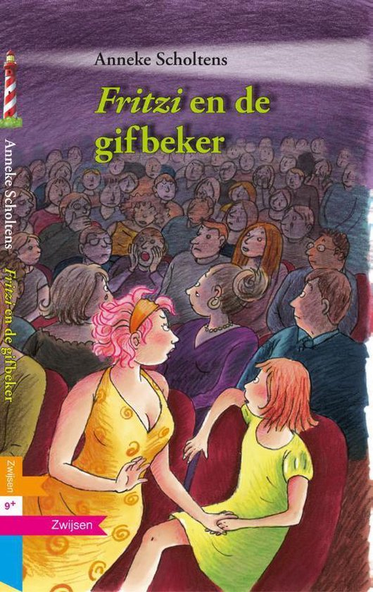 Cover van het boek 'Zoeklicht Fritzi en de gifbeker' van Anneke Scholtens