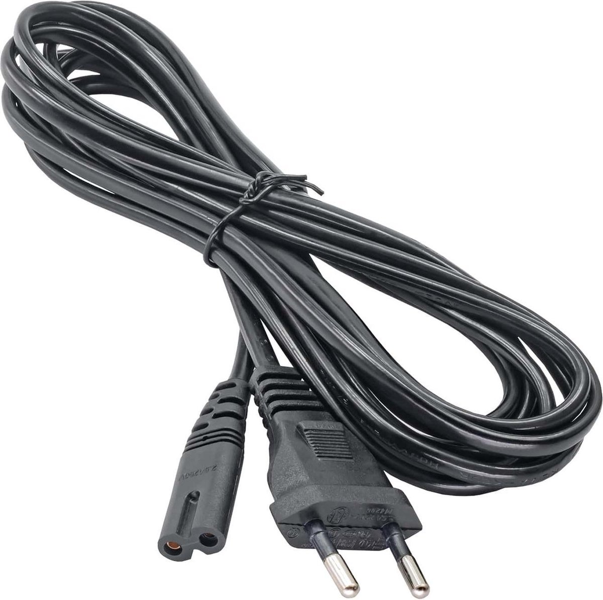 Akyga Notebook Stroomkabel 2-Pins Acht Iec C7 Cee 7/16 3M Eu-Stekker