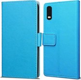 Cazy Samsung Galaxy Xcover Pro hoesje - Book Wallet Case - blauw