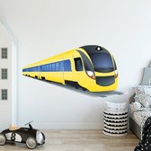 Muursticker Trein - 30 x 15cm - Muurstickers Kinderkamer Jongen - Trein Speelgoed