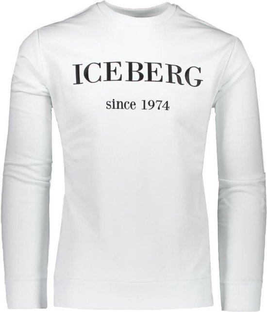 suiker Verplicht regen Iceberg Sweater Wit Normaal - Maat XL - Heren - Lente/Zomer Collectie -  Katoen | bol.com