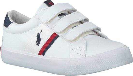 Polo Ralph Lauren Jongens Lage sneakers Gaffney Ez - Wit - Maat 34 | bol.com