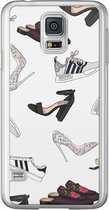 Samsung Galaxy S5 (Plus) / Neo siliconen hoesje - Shoe stash