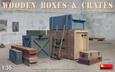 1:35 MiniArt 35581 Wooden boxes & Crates Plastic kit