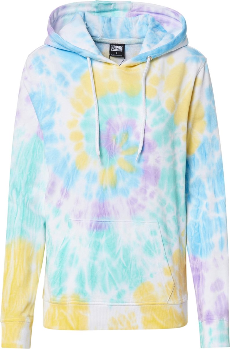 Urban Classics Tie Dye Pastel Hoodie/trui XS Multicolours Multicolor