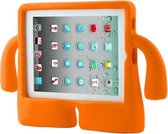 P.C.K. Kinderhoesje Oranje met handvaten geschikt voor Apple iPad MINI 1/2/3/4/5 MET GLASFOLIE/TEMPERED GLASS