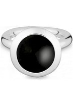 Quinn - zilveren ring met onyx - 02189462
