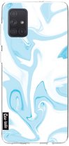 Casetastic Samsung Galaxy A71 (2020) Hoesje - Softcover Hoesje met Design - Ice-cold Print