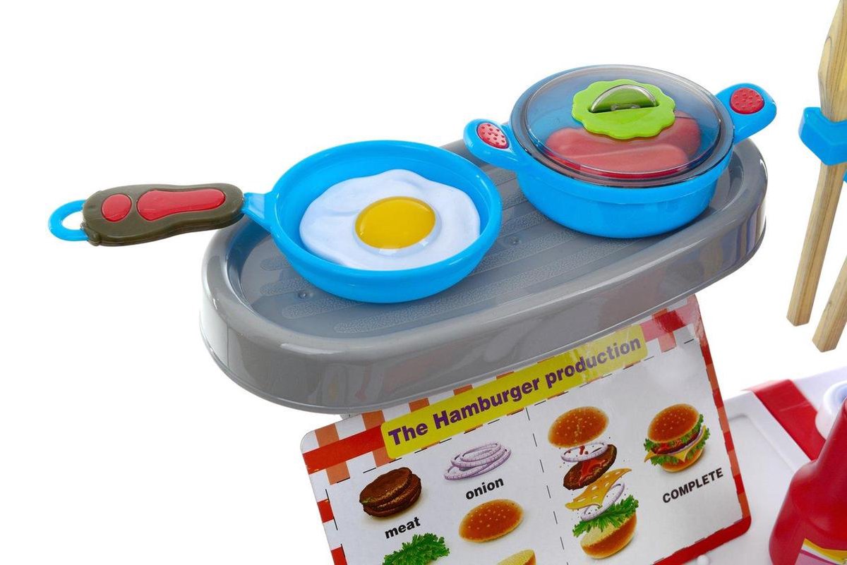 Bol Com Kinderkeuken Speel Keuken Met Keukengerei Keukenapparaten