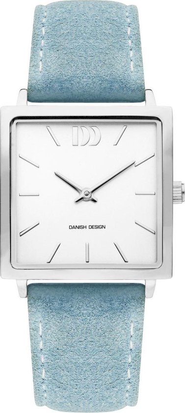Danish Design IV24Q1248 horloge dames – blauw – edelstaal