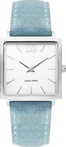 Danish Design IV24Q1248 horloge dames - blauw - edelstaal